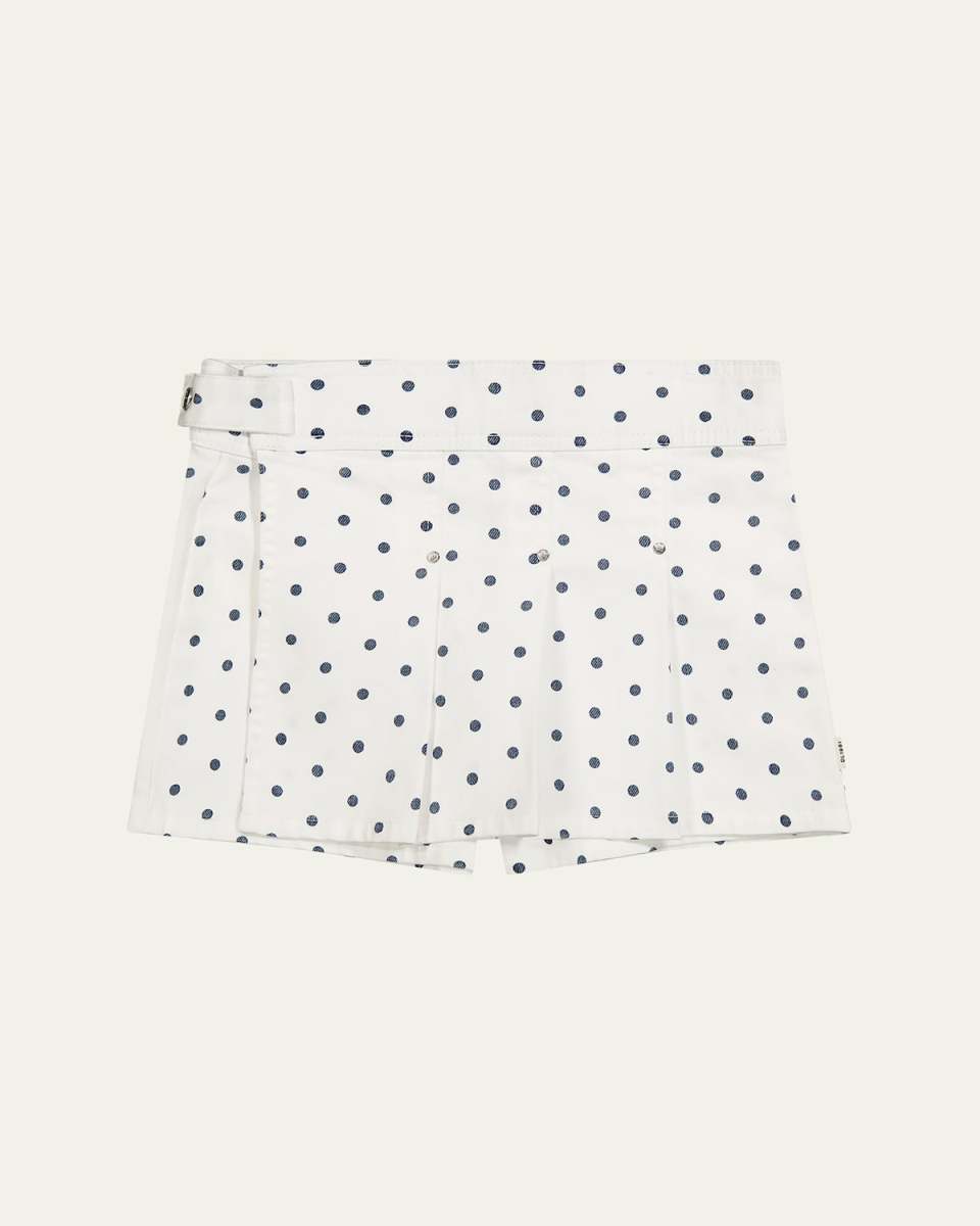 Girl's Lola Polka Dot Skort, Size 7-16